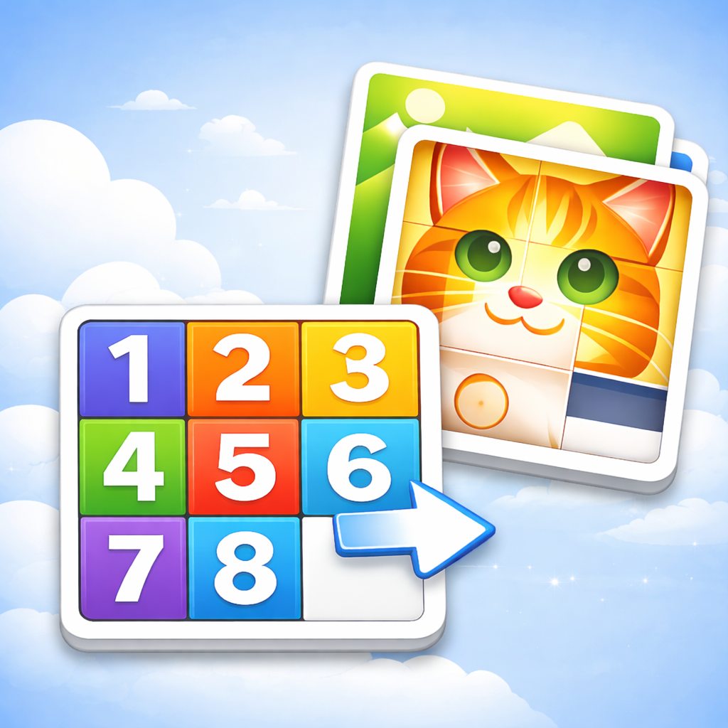 할만한 슬라이딩 퍼즐 아이콘